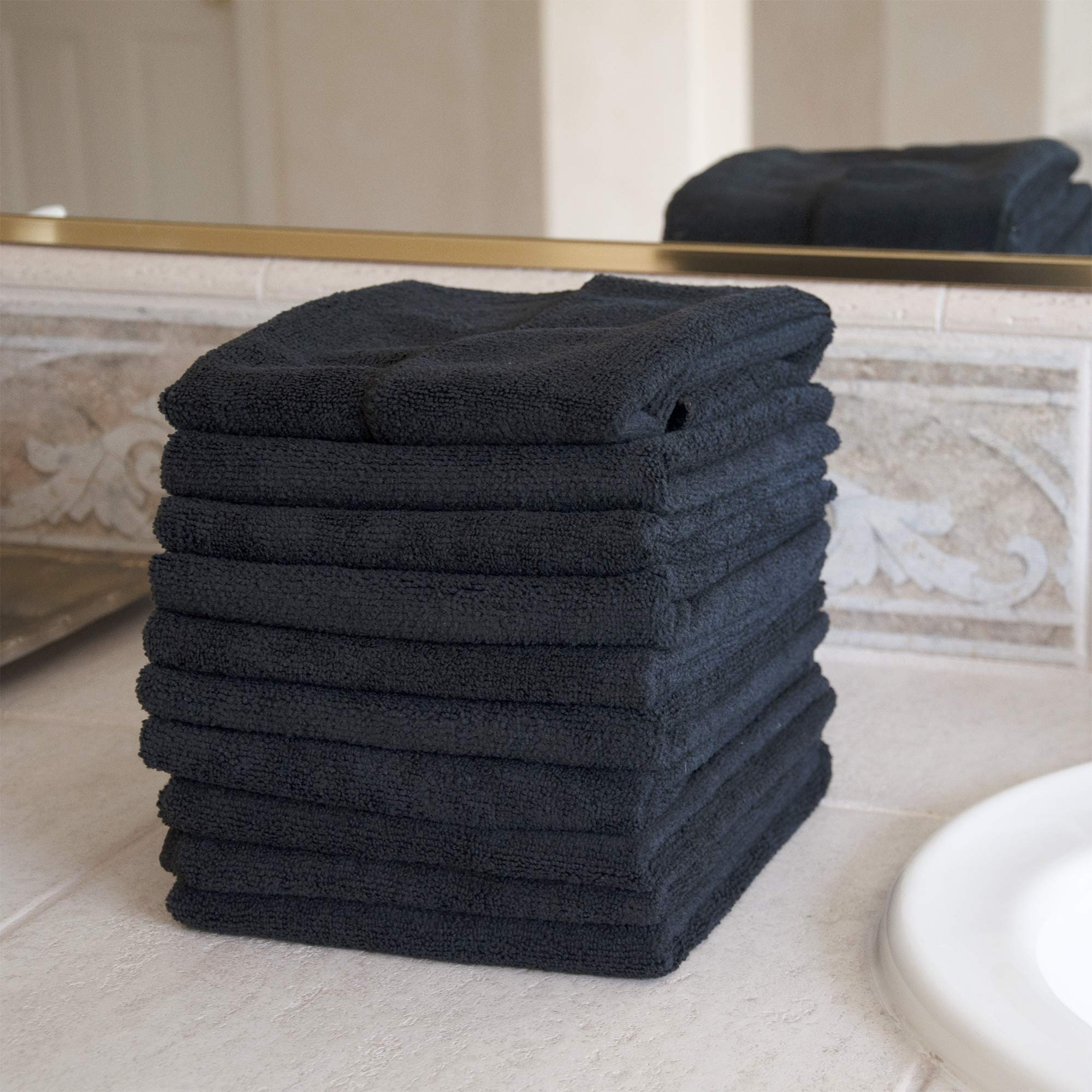 Professional salon use of Eurow microfiber hair towels