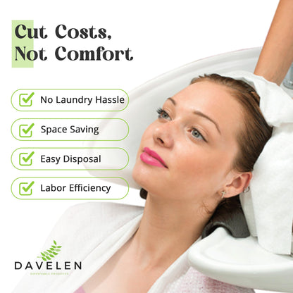 Davelen 50 count disposable towel pack for guest comfort