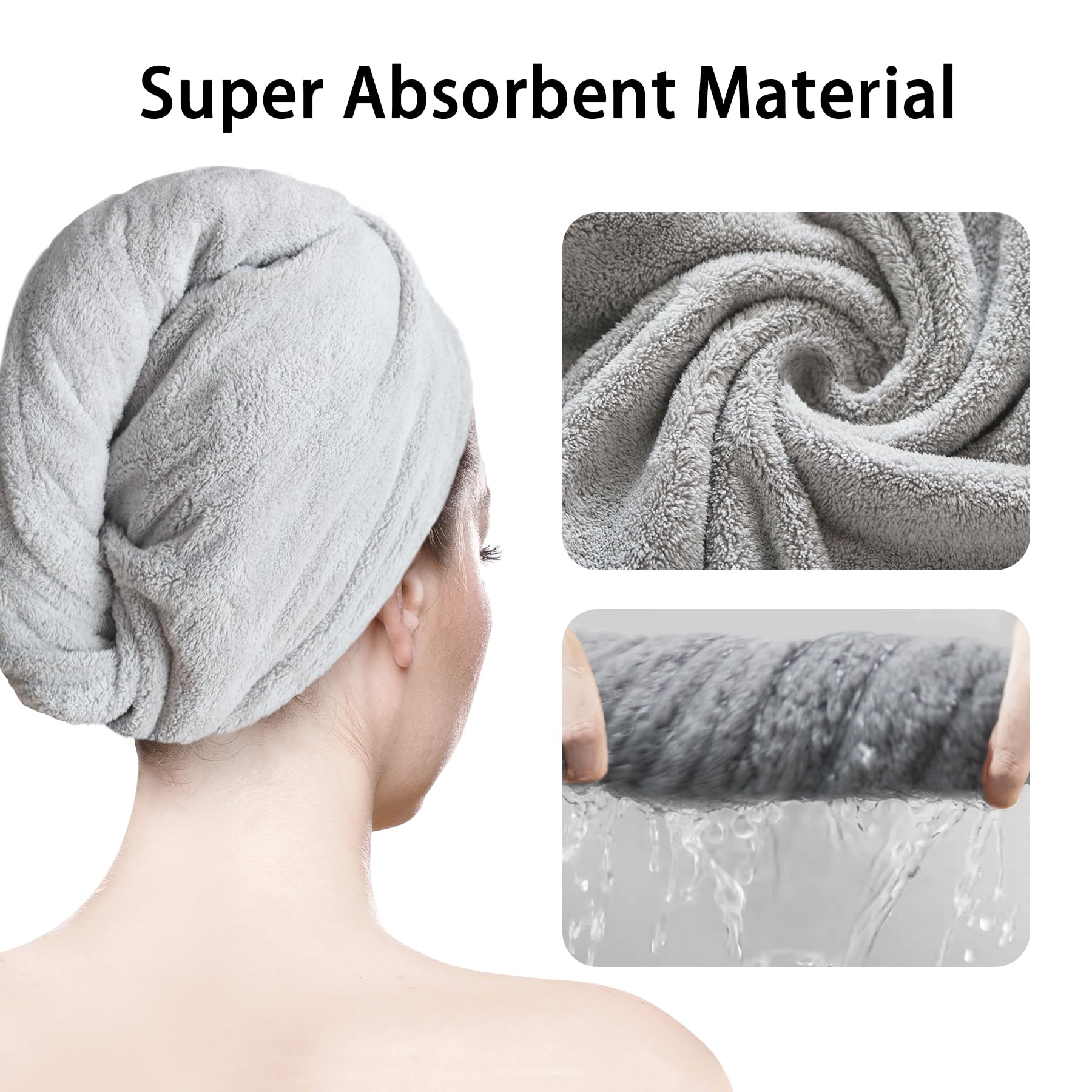 Detail view of absorbent microfiber material