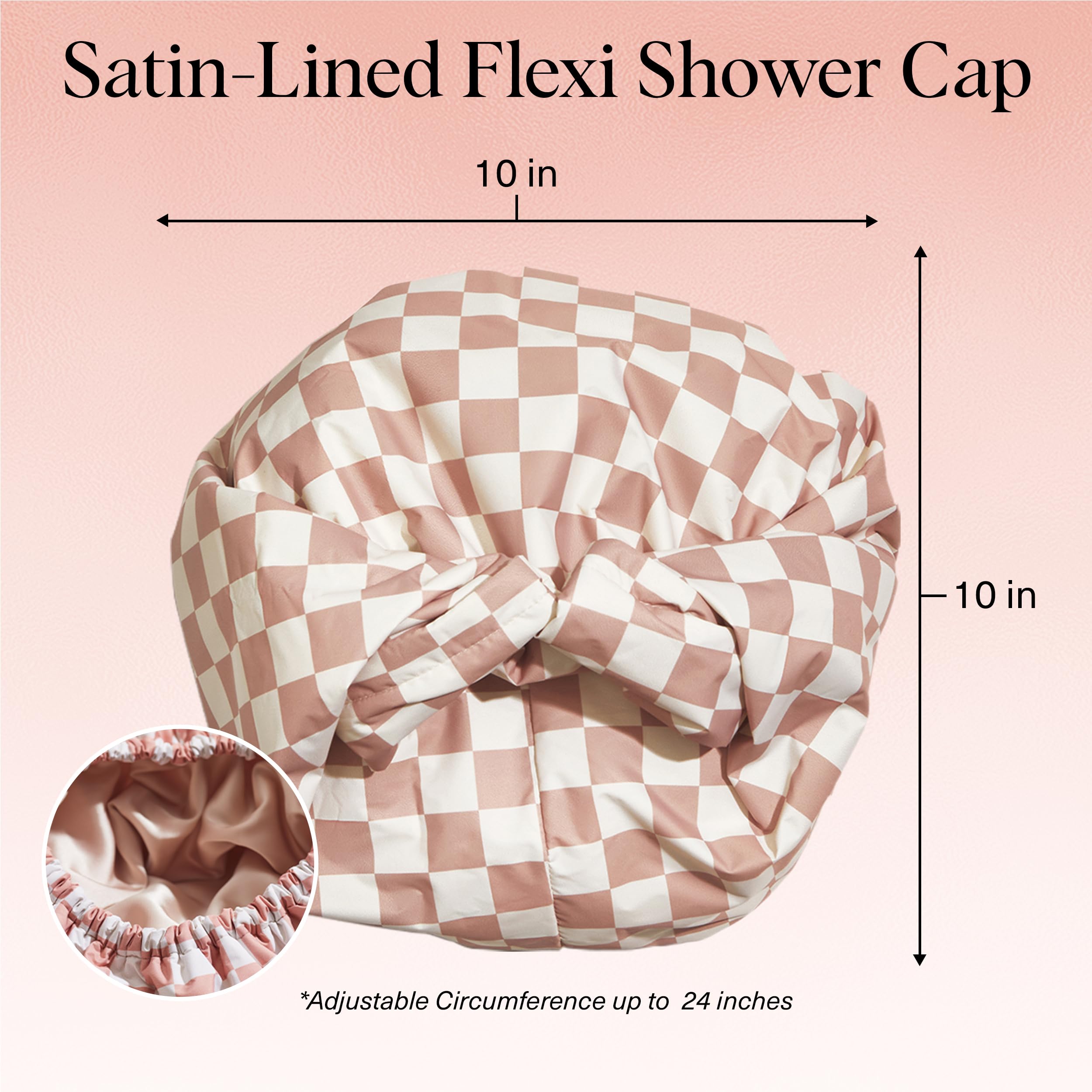 Close up of Kitsch extra large microfiber hair towel wrap