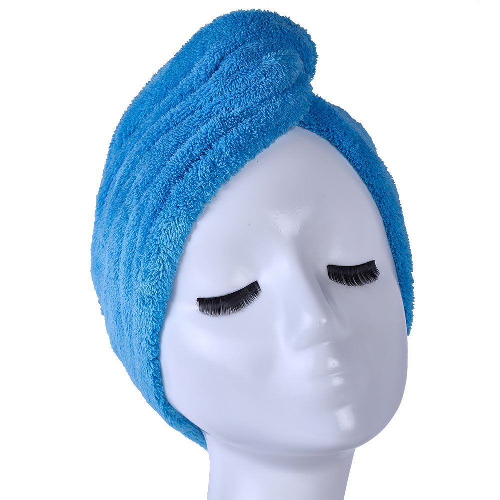 Yyxr absorbent hair wrap folded texture close up