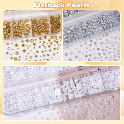 Professional tweezers and pickup pencil included in Cynailli pearl kit