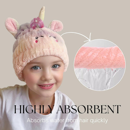 Close up of microfiber fabric texture on kids hair wrap