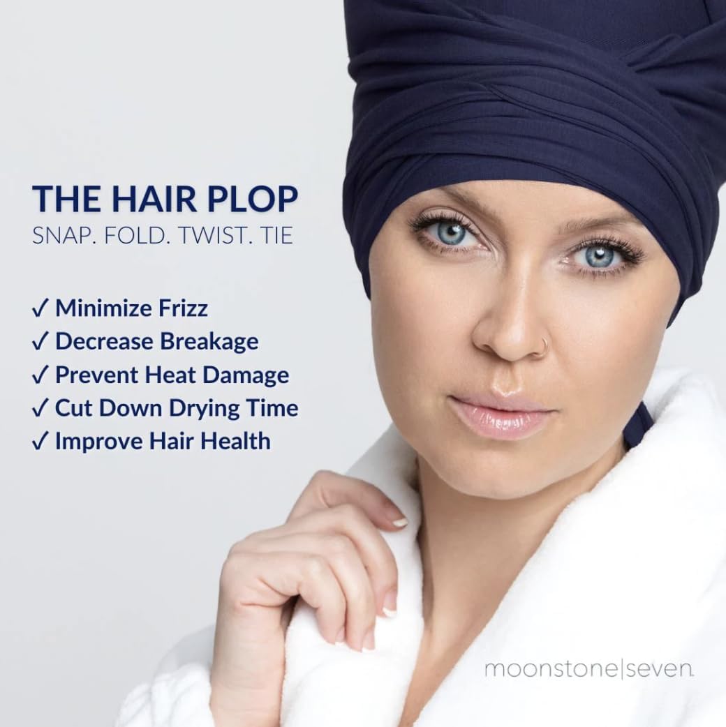 MoonstoneSeven Hair Plop fabric texture and stretch detail
