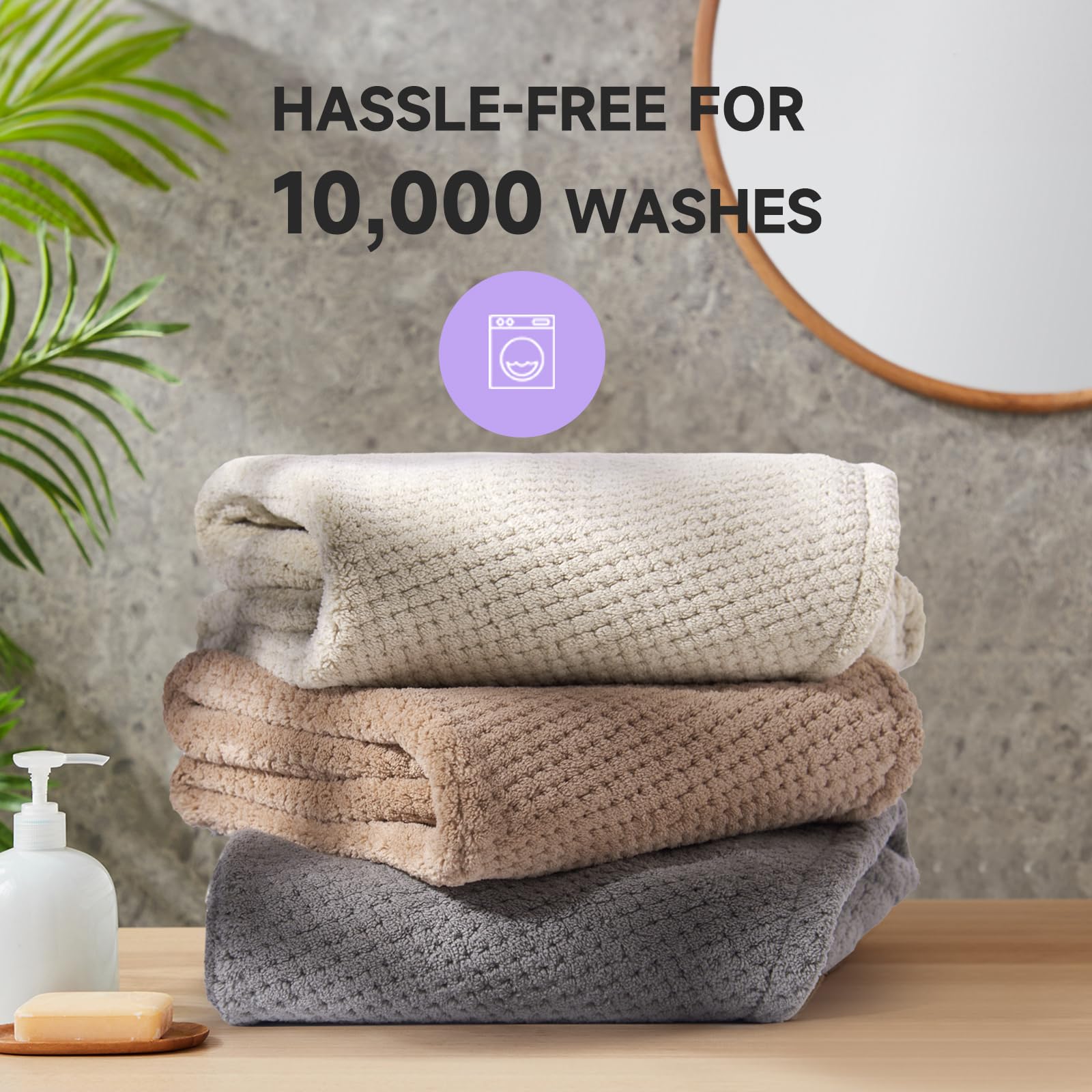 Umisleep hair towel wrap packaging and product set