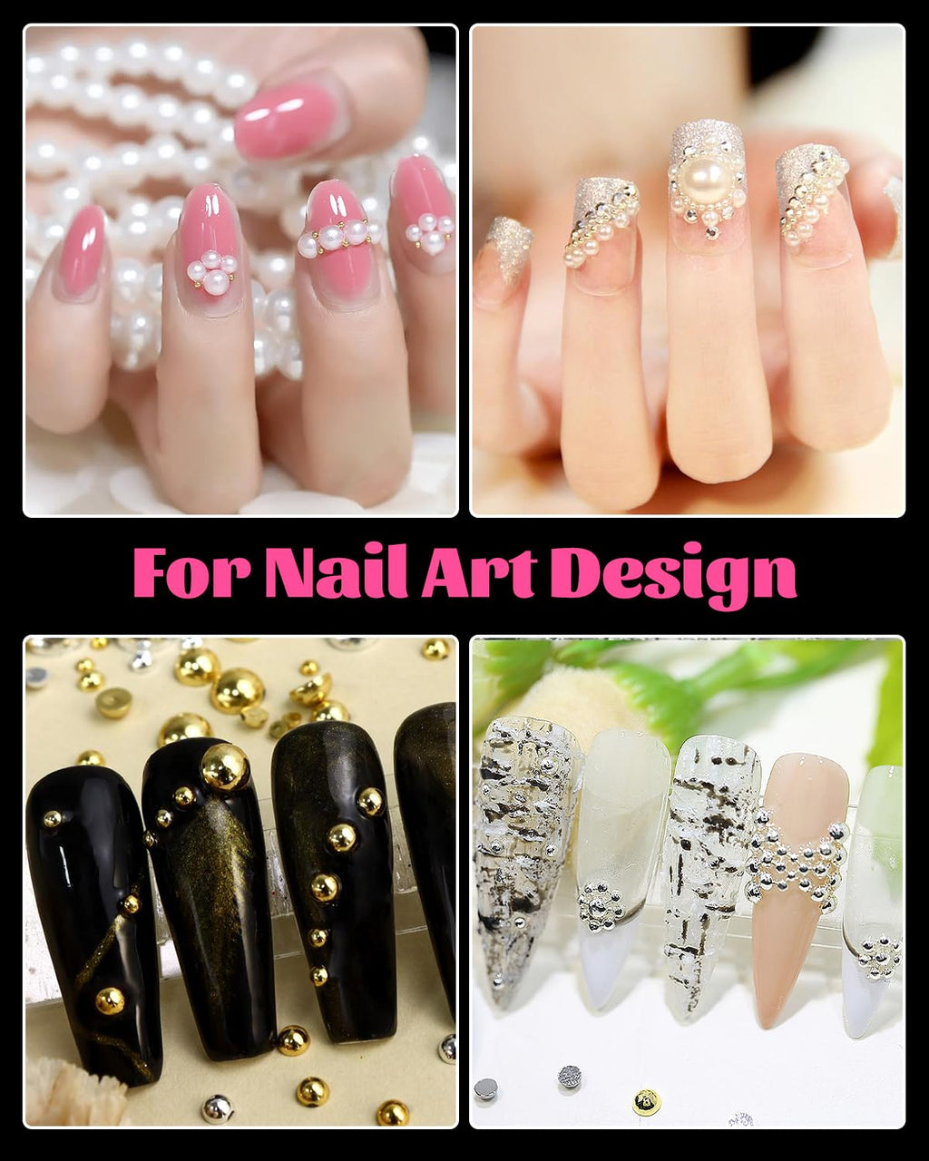 Anower complete pearl decoration set in packaging box