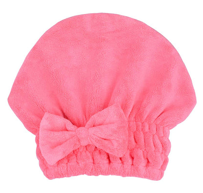 Two pack Mayouth hair turban set dark grey and rose red