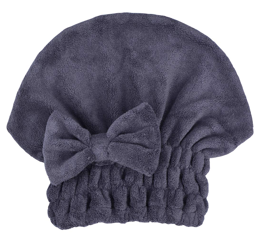 Close up of Mayouth microfiber hair wrap absorbent fabric texture