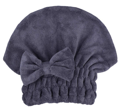 Close up of Mayouth microfiber hair wrap absorbent fabric texture