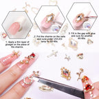 Allstarry nail decoration set packaging and components