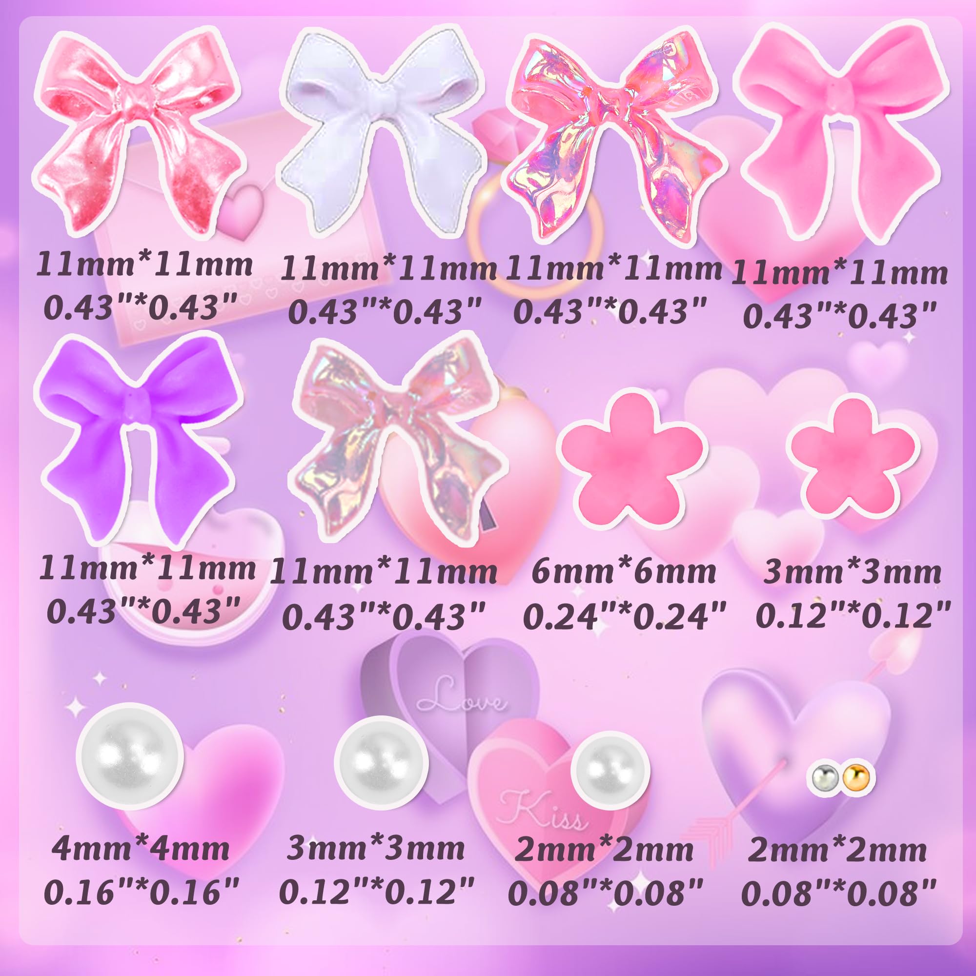 Shein nail art embellishments for professional manicure designs
