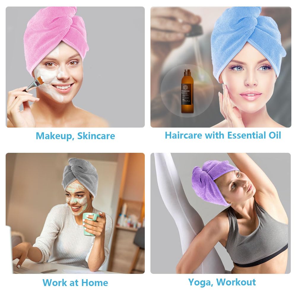Close up of Aidea microfiber fabric texture for hair drying