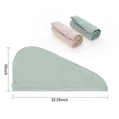 Kismetics hair turban with button closure detail