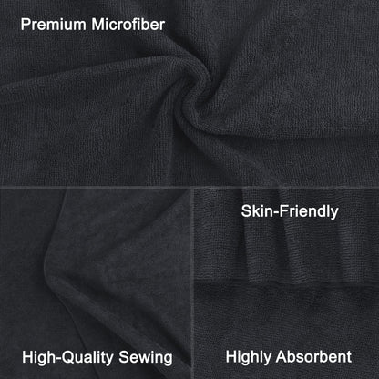 Close up view of Orighty microfiber towel fabric texture