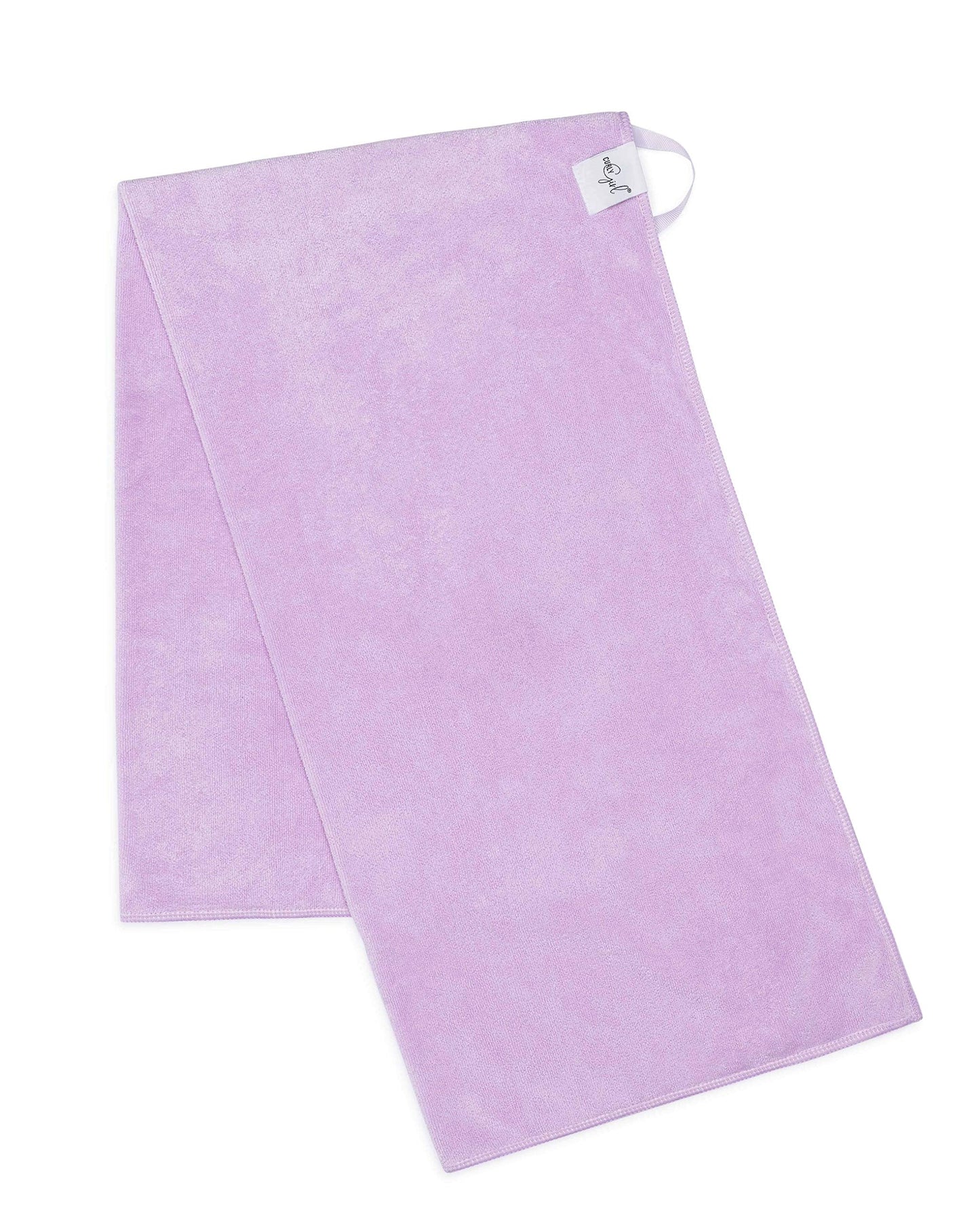 Curly Girl branded hair towel packaging