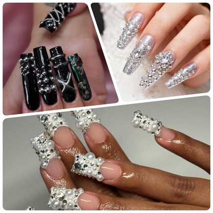 Opmadm nail decoration kit displayed for DIY manicures