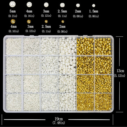 Creative DIY inspiration layout showing beads and accessories.