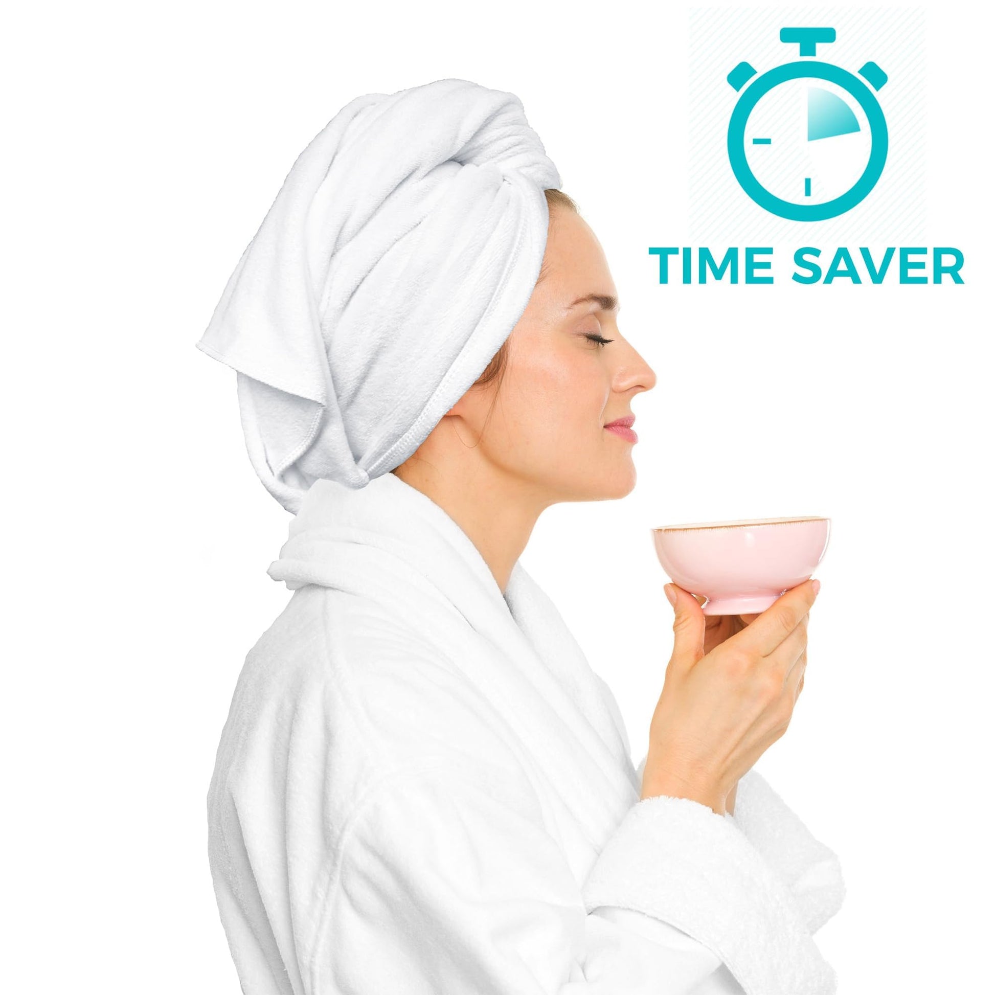 Bondi Home and Spa microfiber towel product packaging