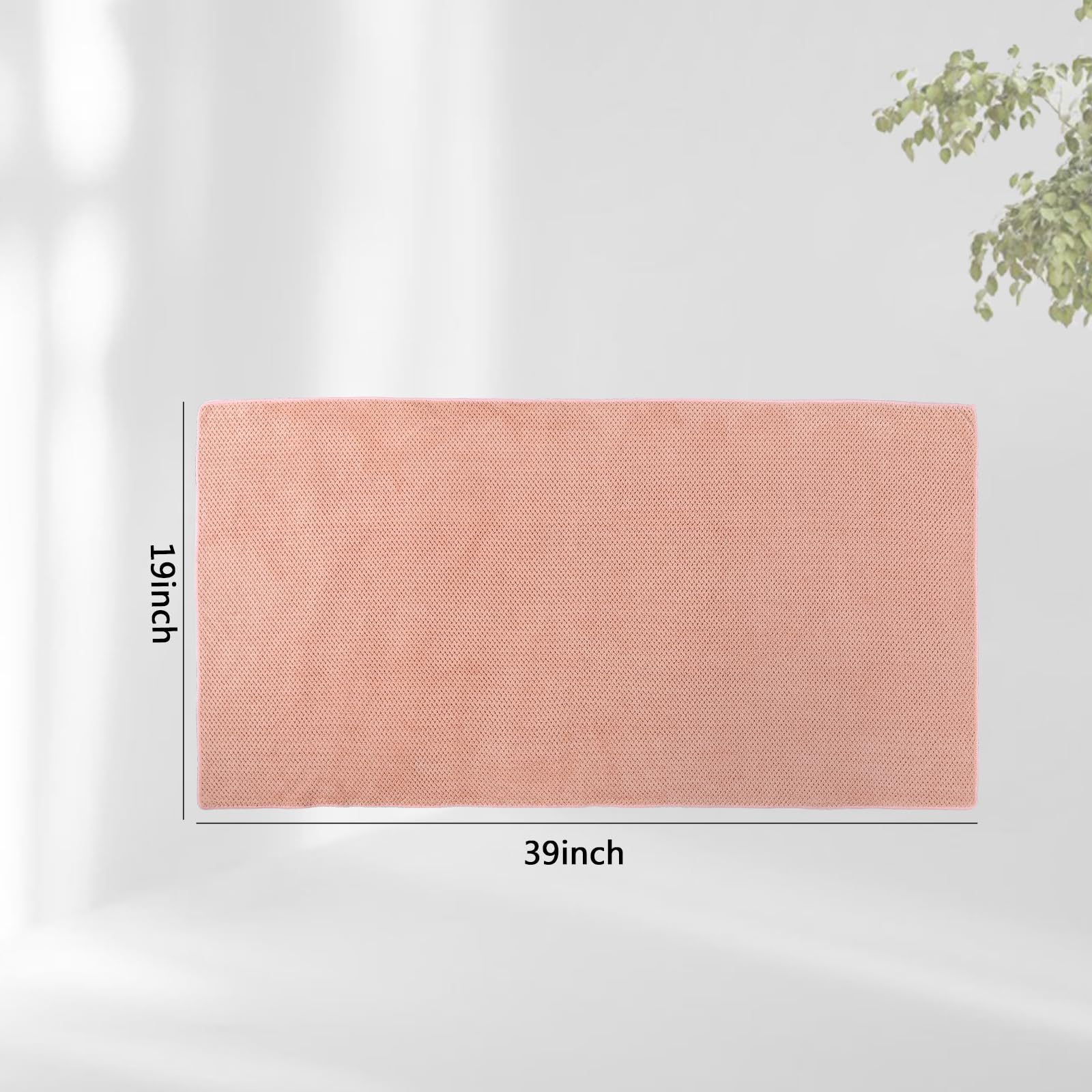 Laojbaba quick dry hair towel wrap laid out flat to show size