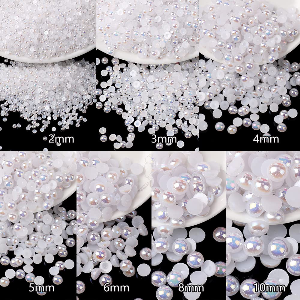 Complete package of Blaaroom 5800 pieces craft pearls