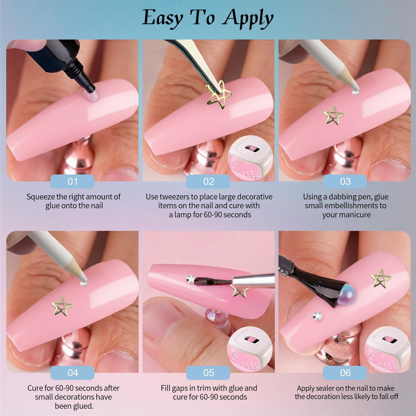 Complete Artdone nail art tool kit packaging