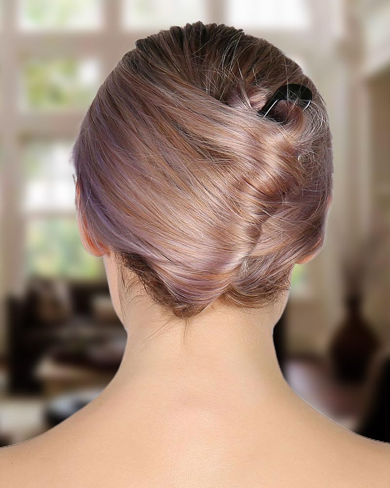 Authentic imported HYFEEL luxury hair styling pins lifestyle look