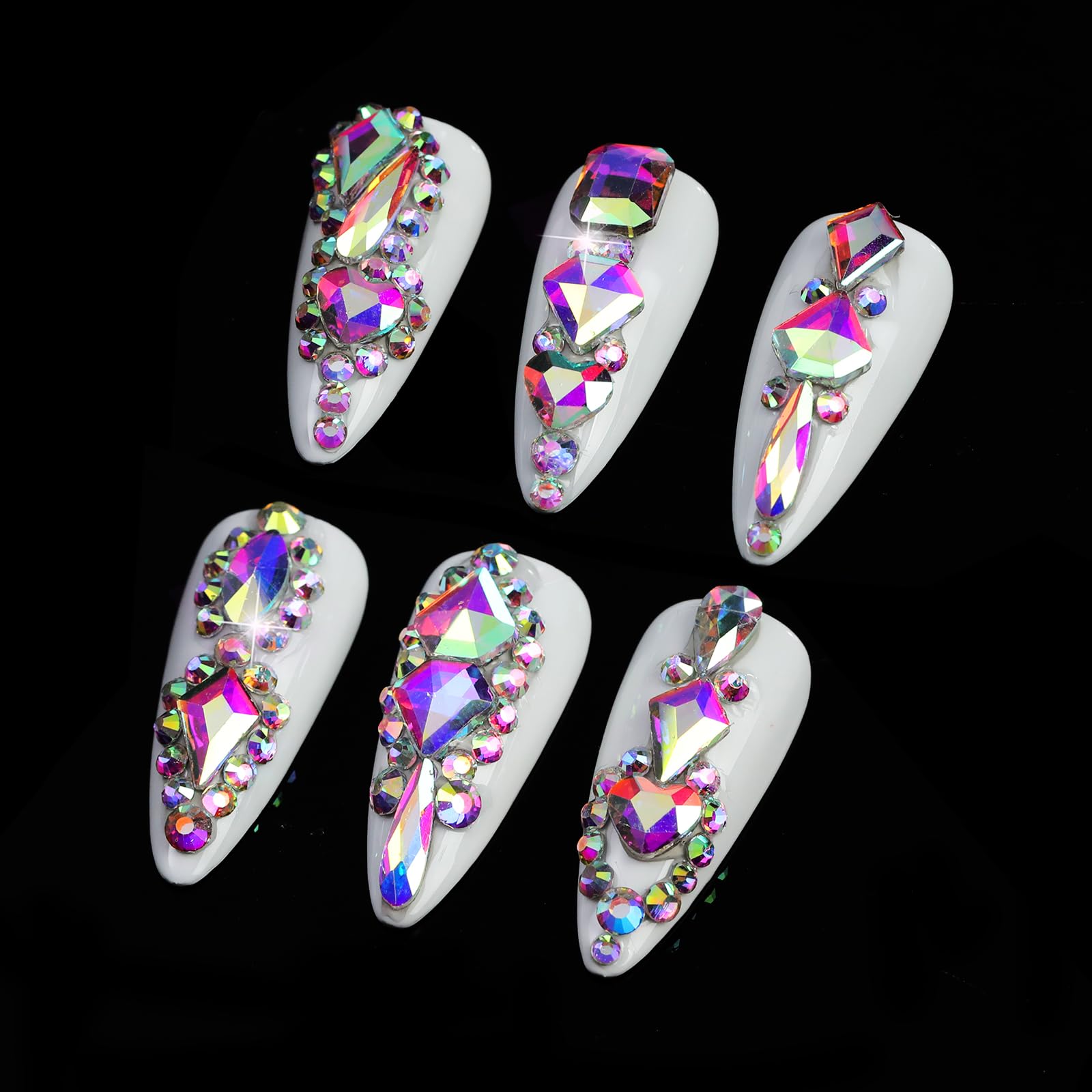 Professional wax-tip pickup pen and tweezers for rhinestone application