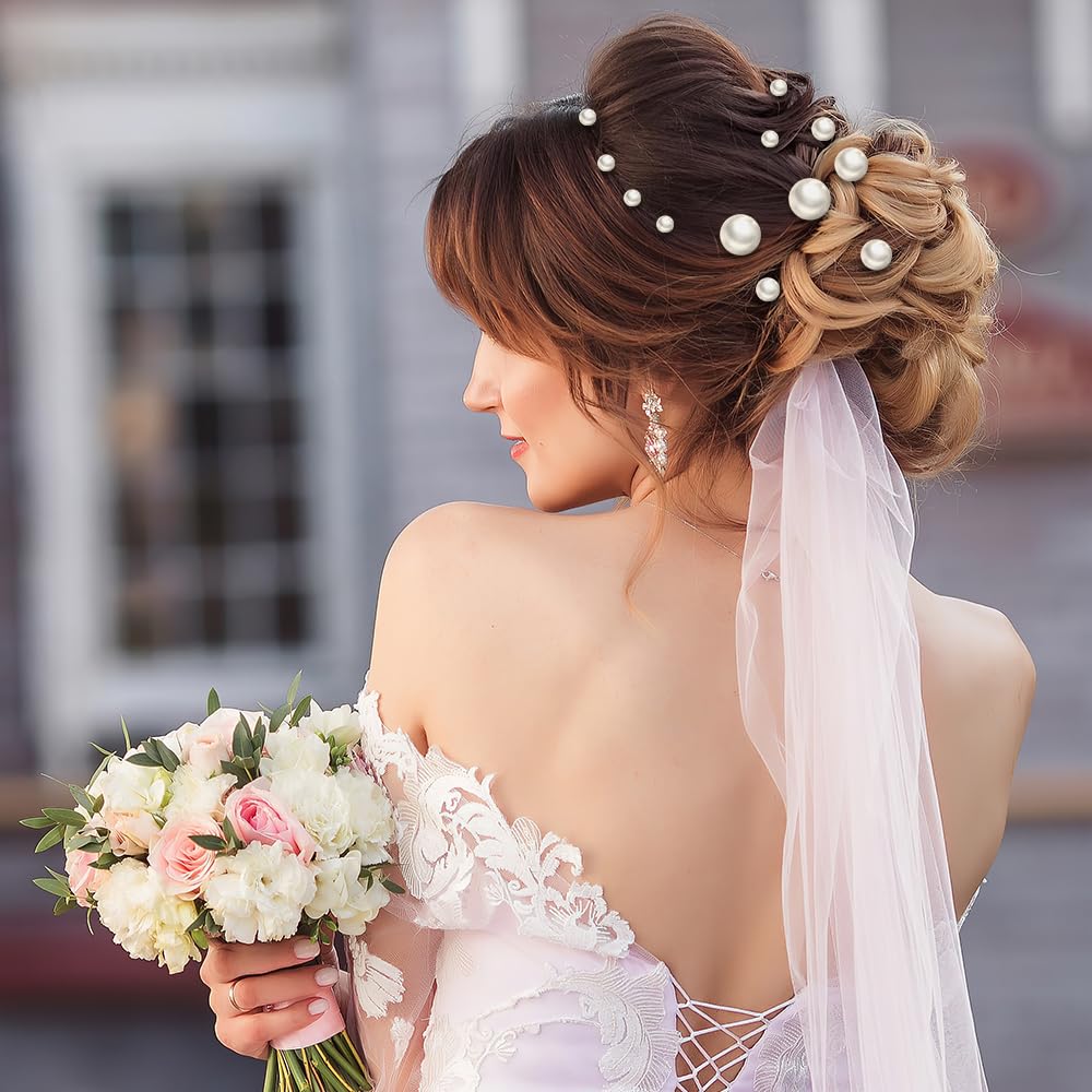 Shidara gold minimalist wedding hair accessories for elegant bridal bun styling and traditional updos.