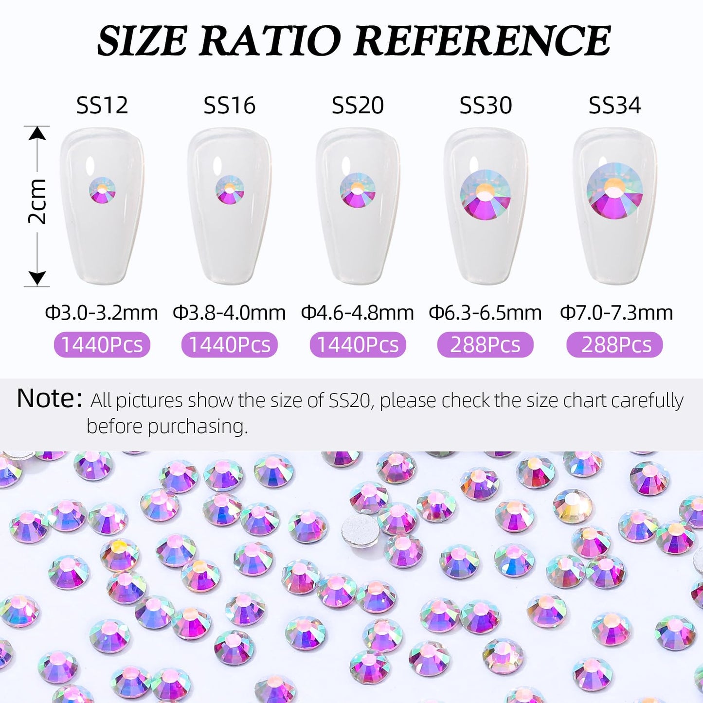 Authentic Meibite rhinestones for clothing and shoe embellishment