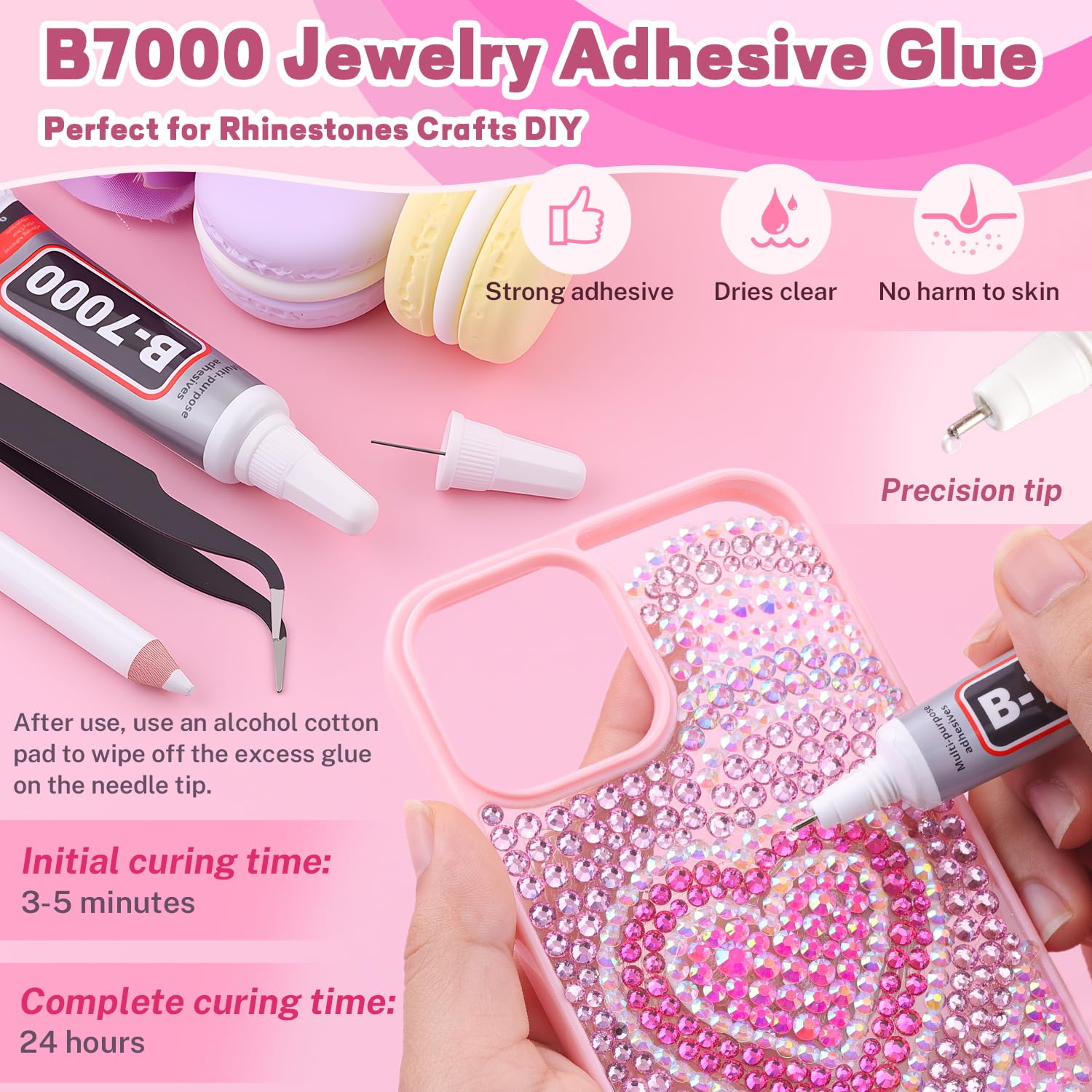 Rhinestone bedazzling supplies for shoes and tumblers