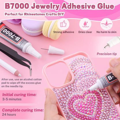 Rhinestone bedazzling supplies for shoes and tumblers