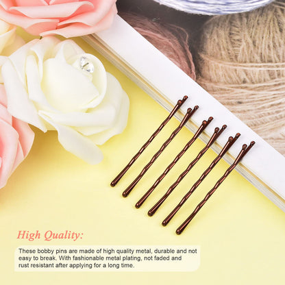 The premium plastic storage container holding two hundred and forty pieces of Morgles hair accessories.