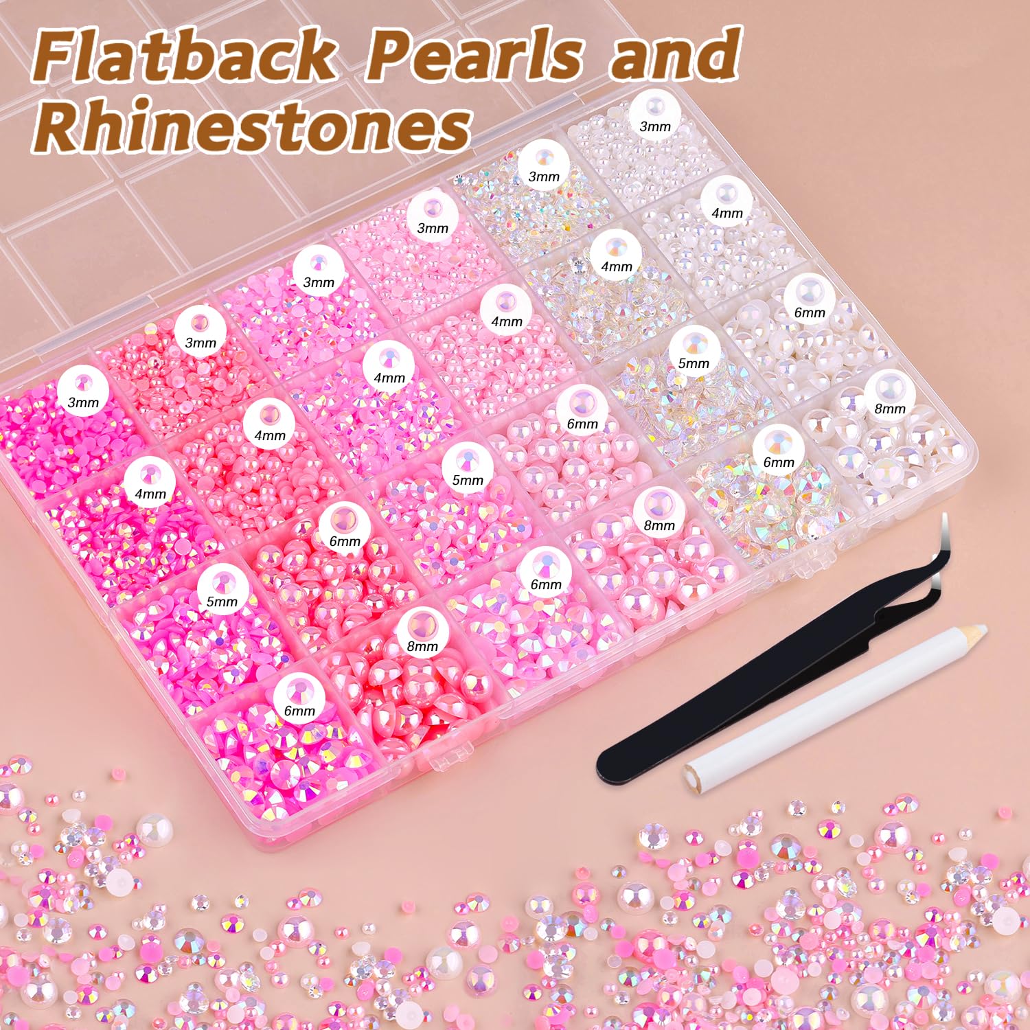Tinkrstuff craft kit components including tweezers and picker pencil