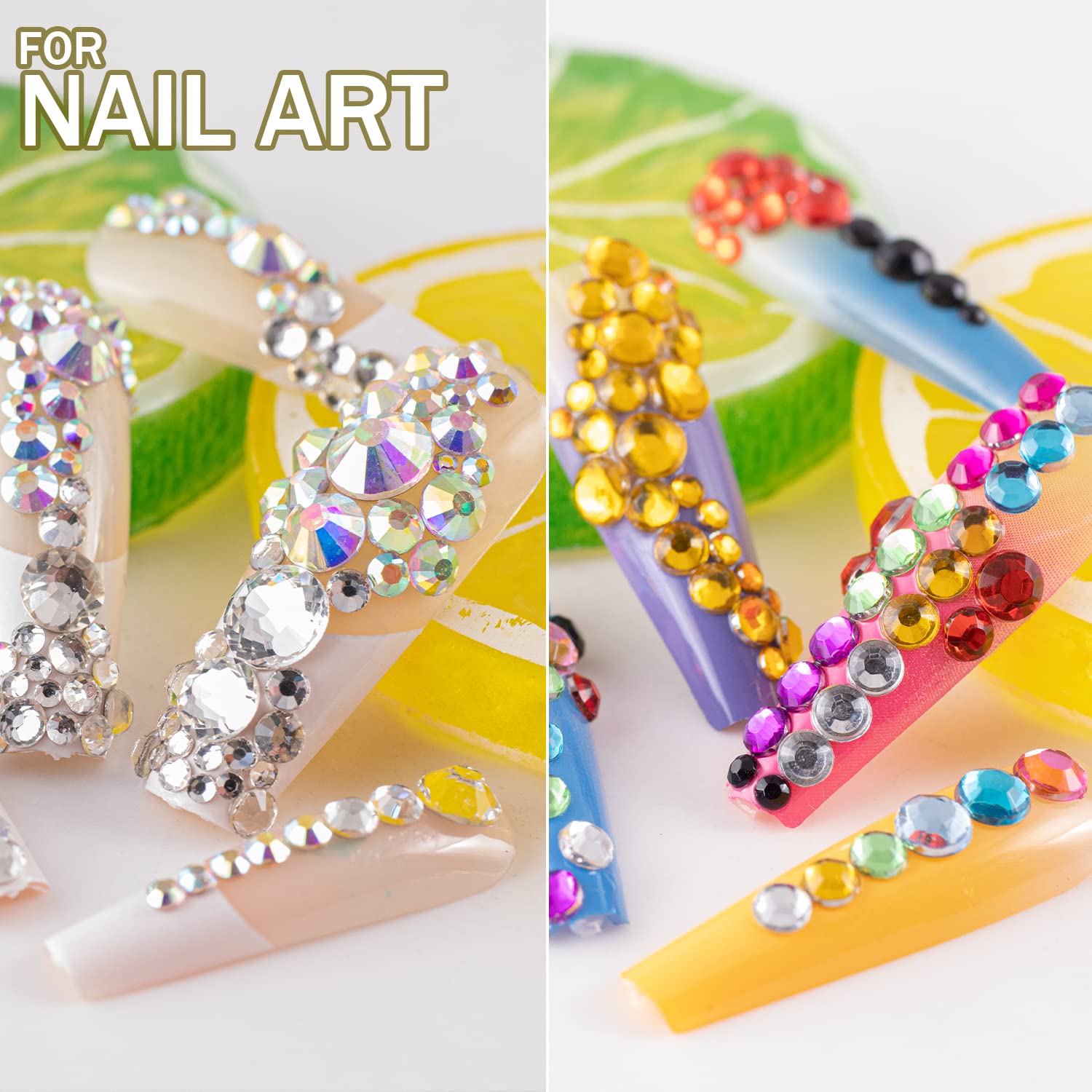 Belleboost rhinestone kit with picker pencil and tweezers