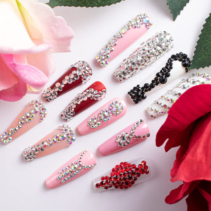 Belleboost luxury bling mix rhinestones for DIY crafting