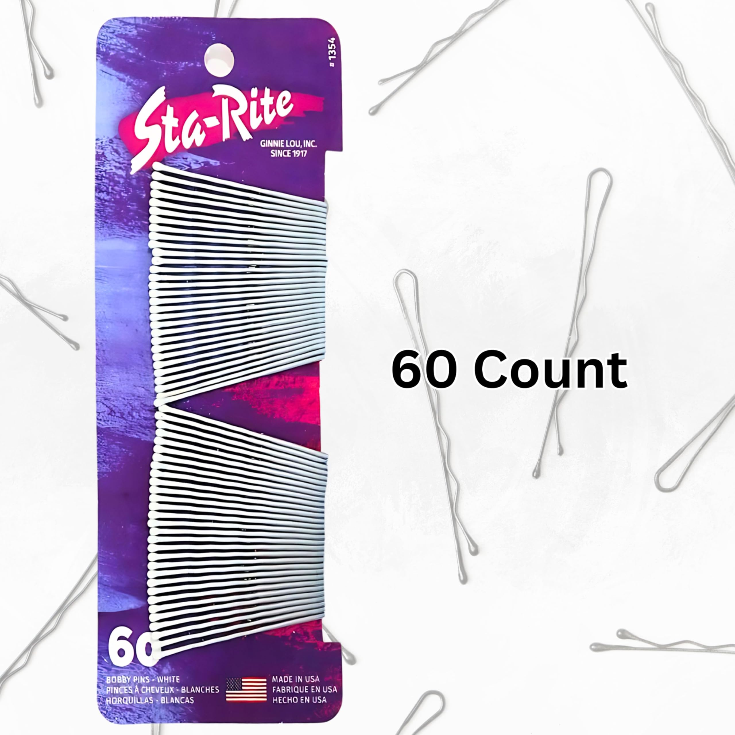 Sta-Rite 60 count hair pins for secure styling