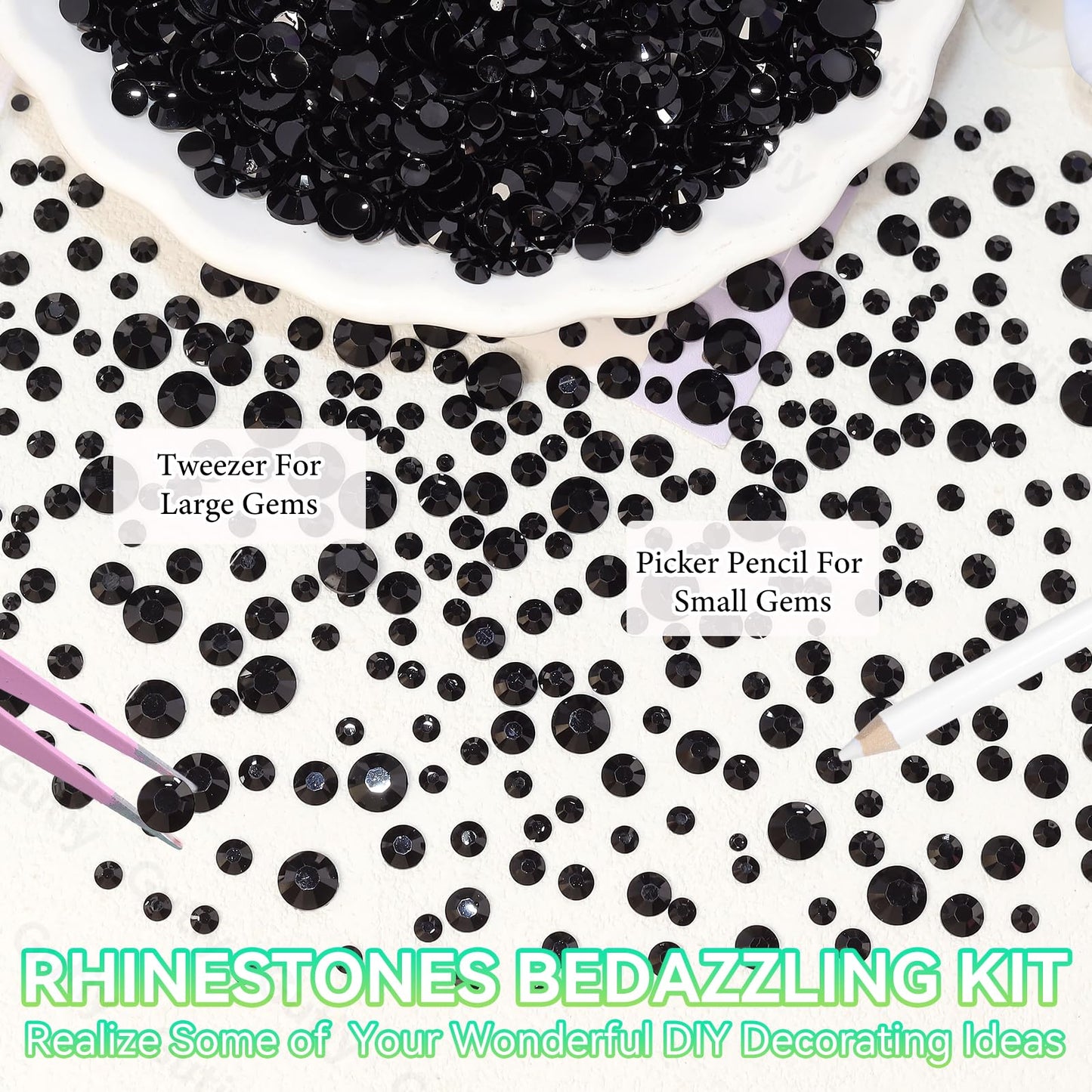 B-7000 industrial adhesive included in the bedazzling set
