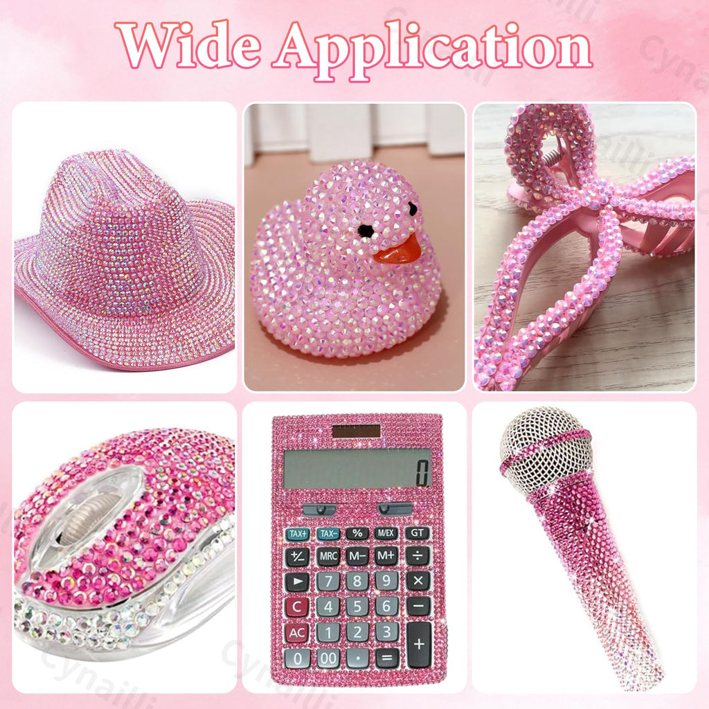 Packaging presentation of Cynailli rhinestone craft kit