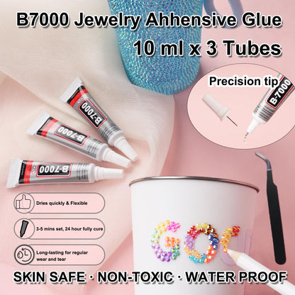 Tweezers and pickup pen tools for rhinestone application