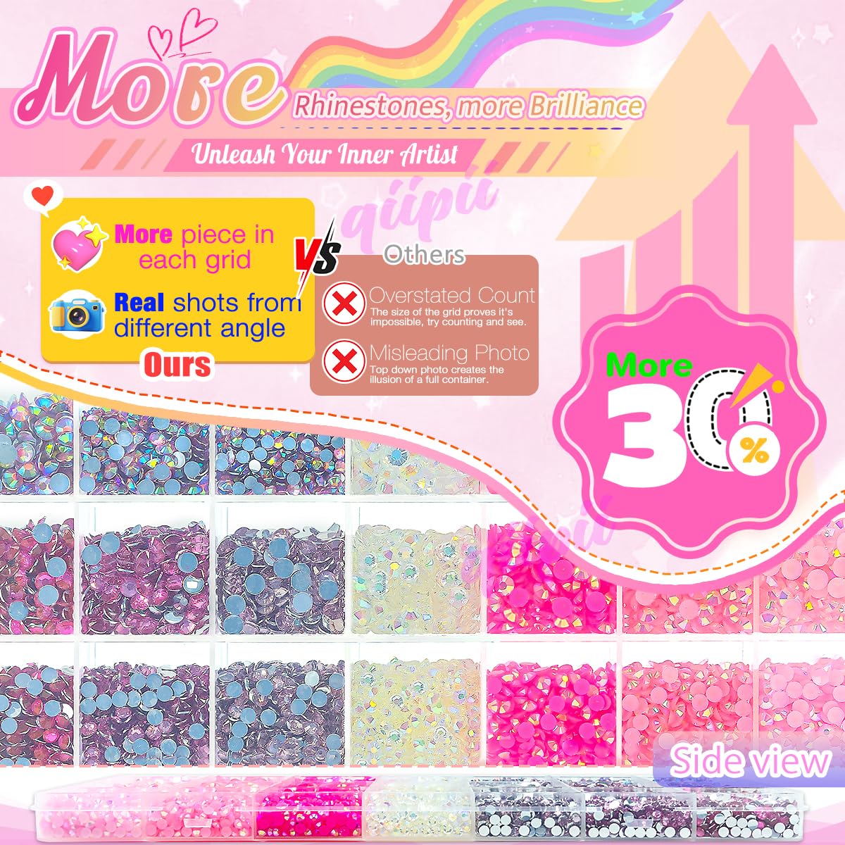 B7000 jewelry glue and picking tool included in the rhinestone kit