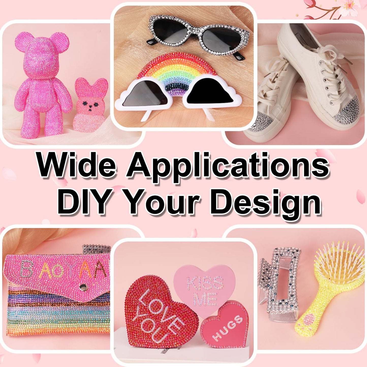 Full collection of Baoyaalin DIY diamond art supplies