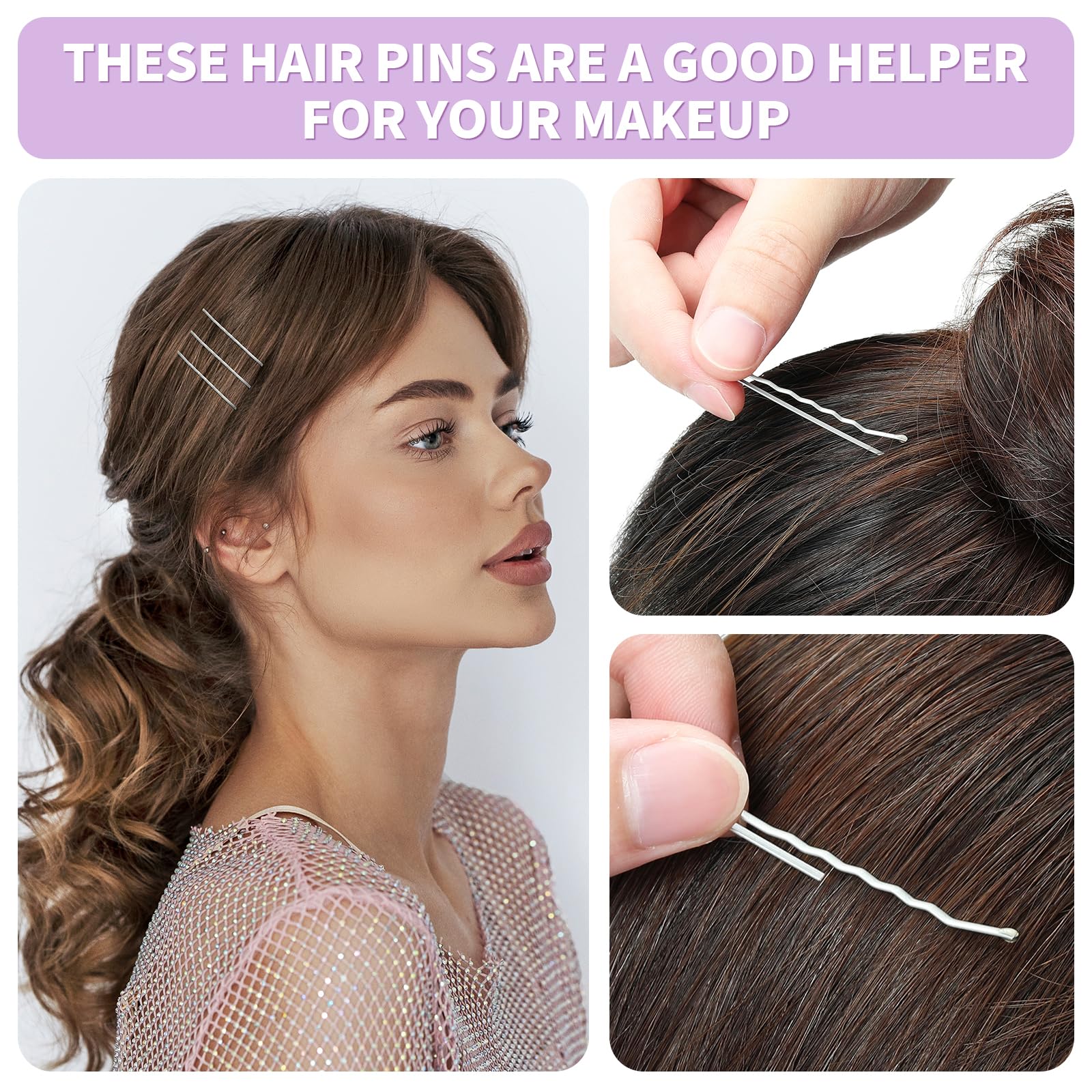 Authentic USA imported Mia Klein hair pins for kids and girls
