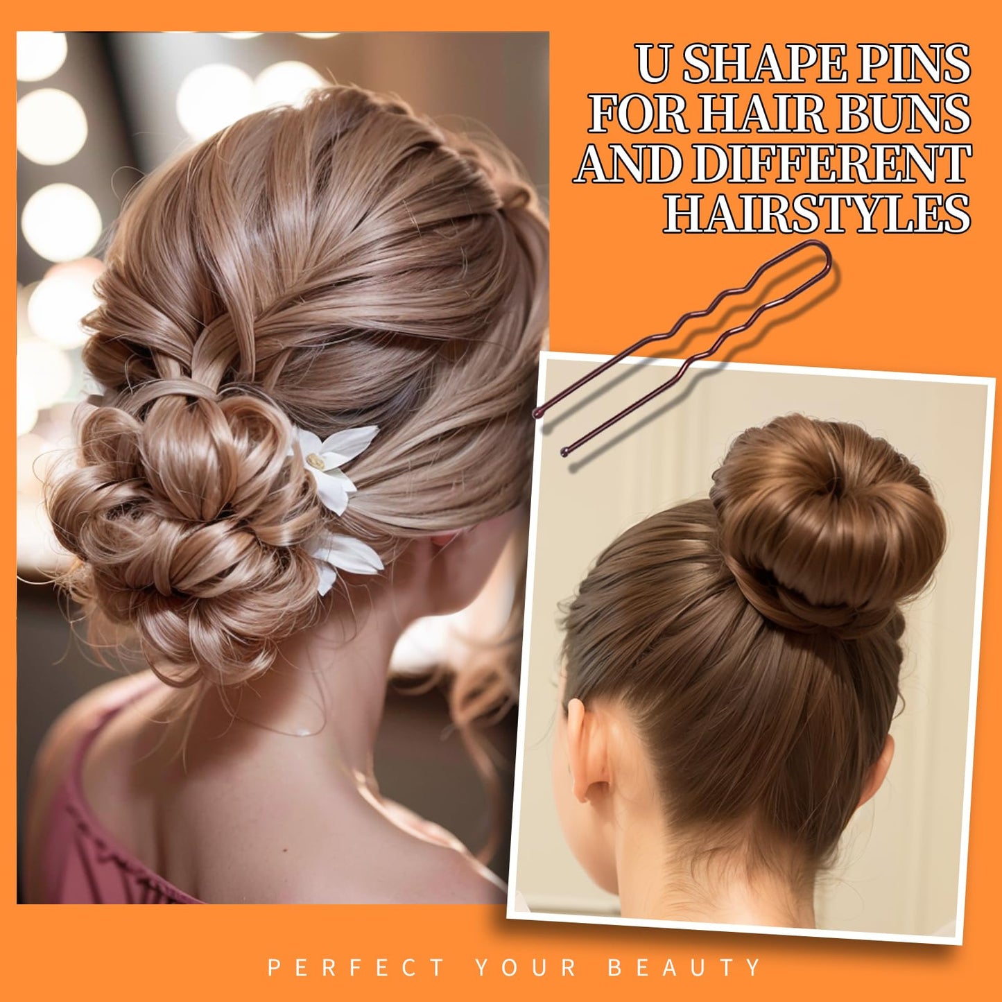Teenitor hair accessories kit with clear compartmentalized packaging display