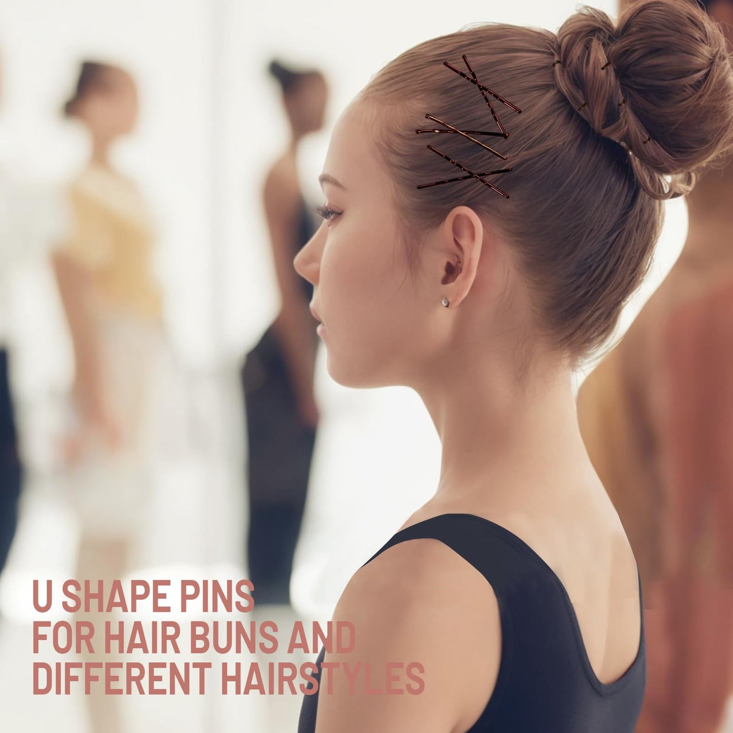 One hundred pieces set of authentic USA imported hairstyling pins