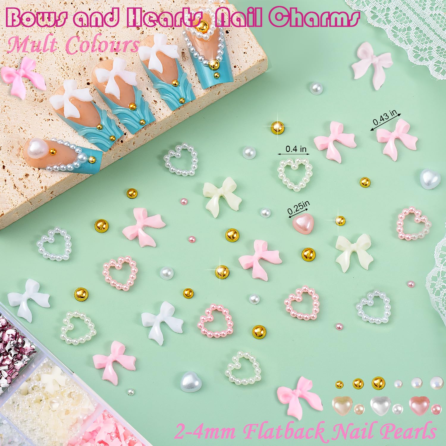 Nail art tools wax pen and tweezers for charm application
