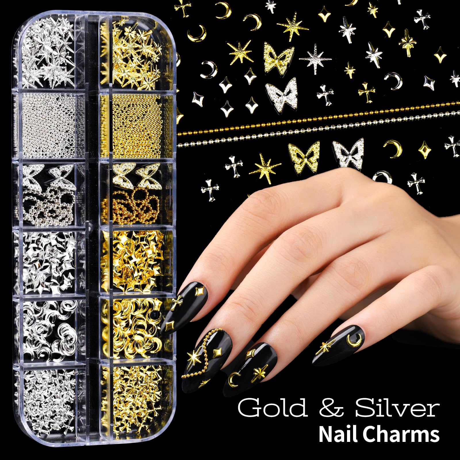 Teenitor nail art brush set with 15 professional brushes