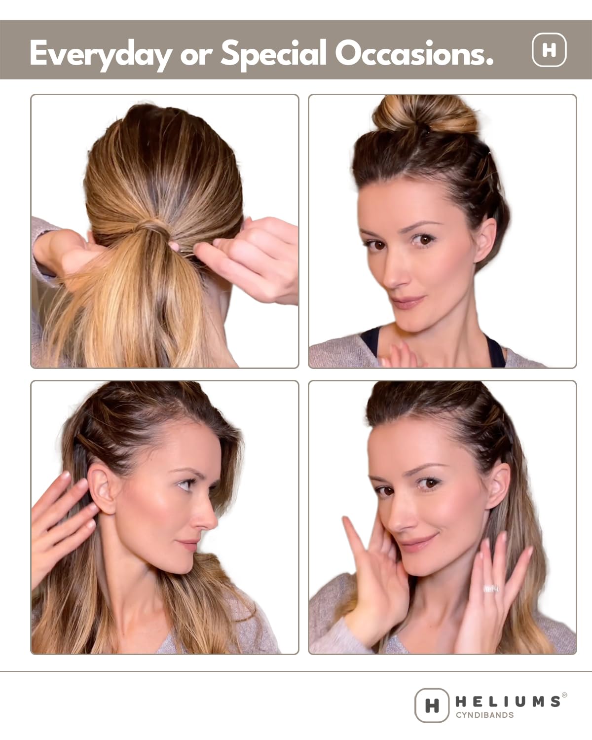 Light ash blonde miniature metal hair clips showing the secure wavy grip design