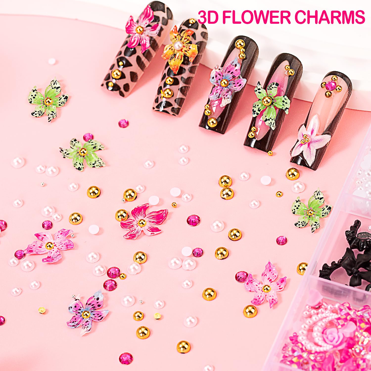 Nail art application tools including wax pencil and tweezers