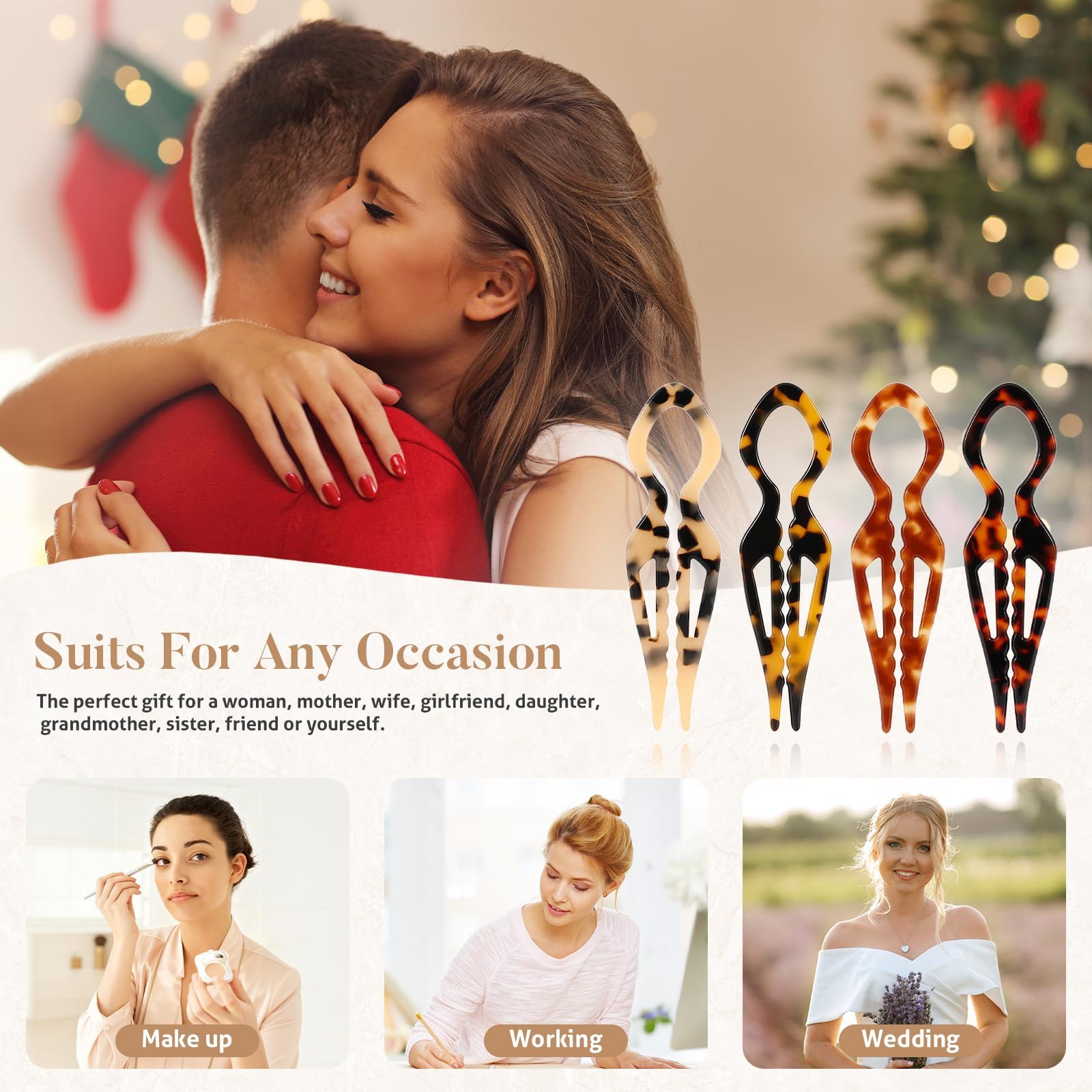 Sunolga imported luxury styling clips packaging presentation ideal for premium gifting options