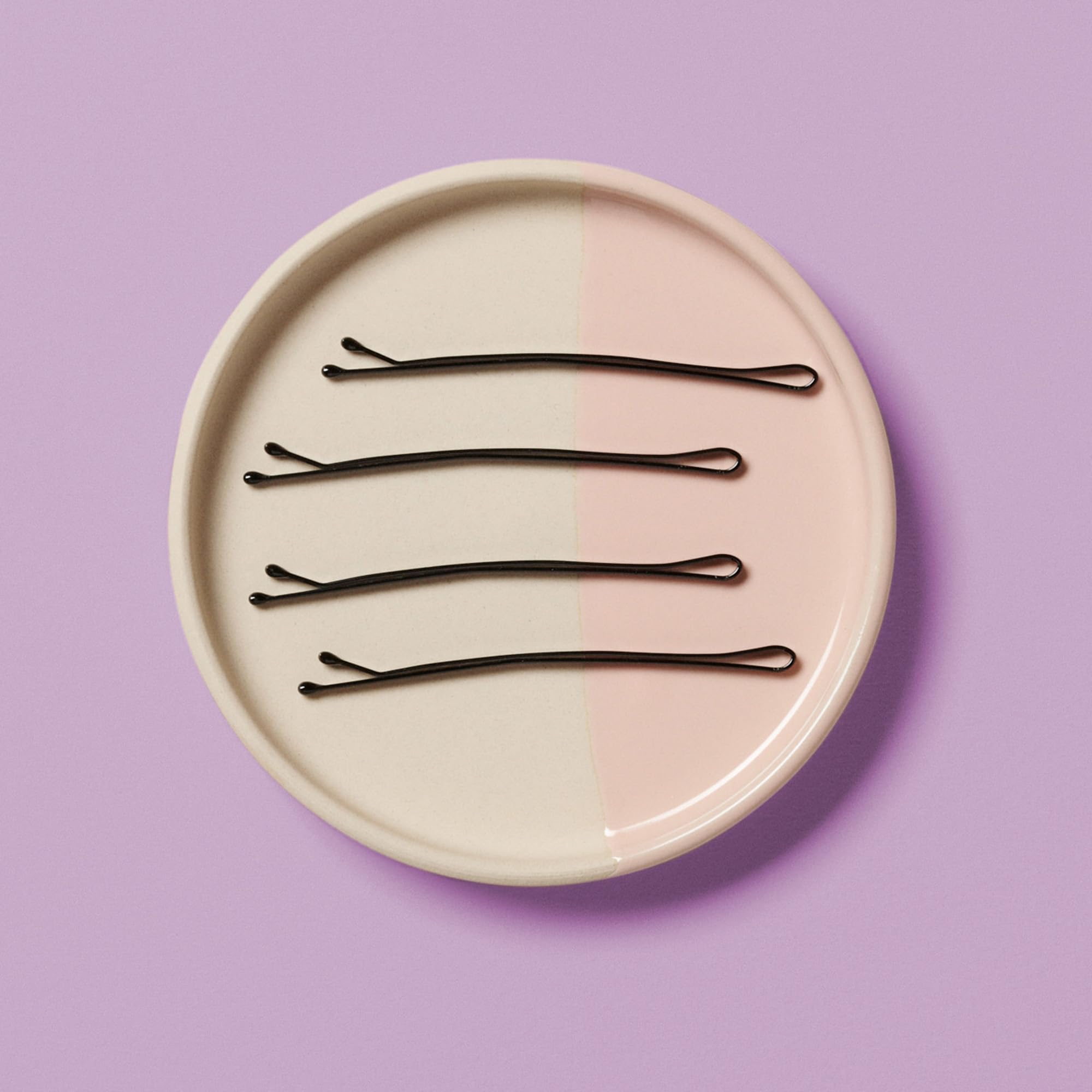 Authentic Diane curved scalp contouring bobby pins 40 count carded pack view